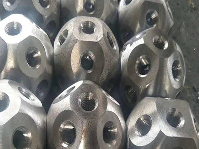 胶南螺栓球网架杆件制作